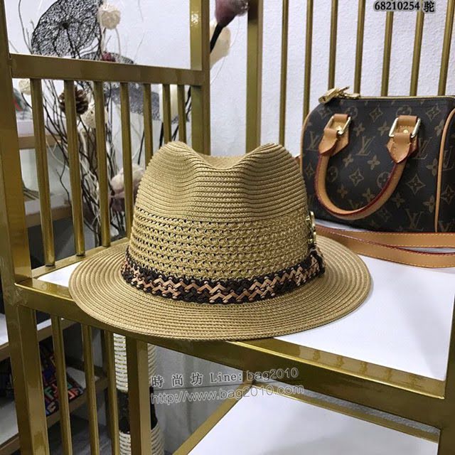 Dior新品帽子 迪奧女士織帶草帽 Dior遮陽帽  mm1004